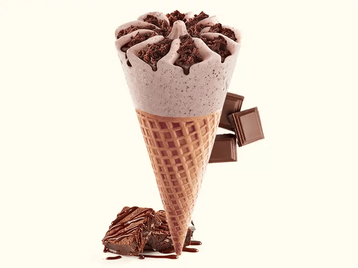 Choco Brownie Cone
